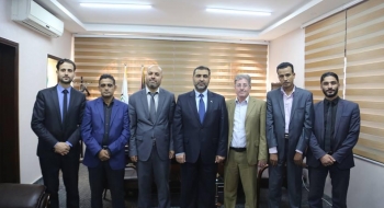 خلال اجتماعه بأعضاء نيابة غزة الجزئية.