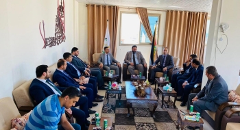 تأكيداً على الشراكة وتكامل الأدوار في تحقيق العدالة مديرا نيابة غزة الجزئية الأولى والثانية يستقبلان نائب نقيب المحامين النظاميين وأعضاء مجلس النقابة 