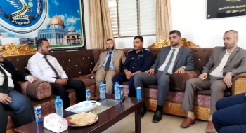مدير نيابة رفح الجزئية ومدير شرطة المرور يؤكدان على تجويد وحسن إدارة الملف الجزائي والتشدد مع المتسببين بالحوادث المرورية الخطرة