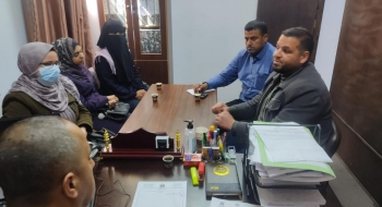 دائرة المحرزات تعقد اجتماعاً مع المعمل الجنائي في وزارة العدل
