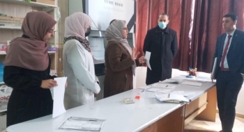 التفتيش القضائي بالنيابة العامة ينظم  زيارة للمعمل الجنائي بوزارة العدل