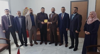نيابة الشمال الجزئية تكرّم وكيل نيابتها عِرفاناً بجميل جهده في نهاية فترة عمله في النيابة
