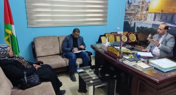 نيابة الوسطى الجزئية تعقد اجتماعاً مع وزارة الأشغال العامة والإسكان