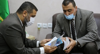 عميد المعهد العالي للقضاء يطلع النائب العام على التقرير السنوي للمعهد لعام 2020
