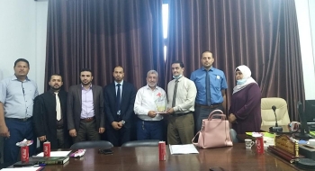 نيابة خانيونس الكلية ومحكمة صلح خانيونس تناقشان سبل التعاون المشترك لتحقيق عدالة ناجزة