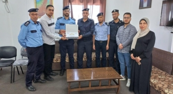 نيابة غزة الجزئية الثانية تُجري زيارة ميدانية لأقسام أرشيف مراكز غرب غزة