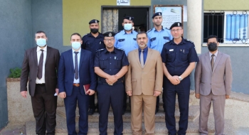 النائب العام يزور مركز شرطة غرب خانيونس، ويلتقي مدير شرطة المحافظة، ومدير المركز