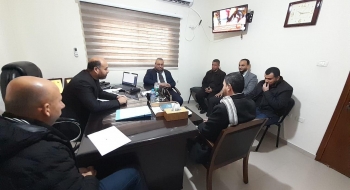 رئيس نيابة المؤسسات ومكافحة الفساد وجرائم الأموال يجتمع مع مدير عام الجمعيات ومدير مباحث المؤسسات