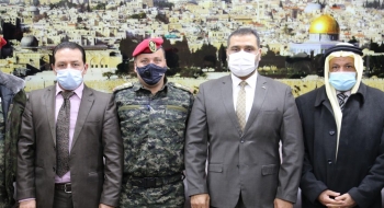 النائب العام يستقبل مدير عام وضباط جهاز الشرطة العسكرية