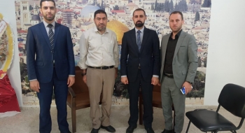نيابة شمال غزة تستقبل اللجنة الشعبية لشئون اللاجئين بمخيم جباليا