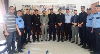 مدير نيابة شمال غزة  يستقبل مدير مركز شرطة بيت لاهيا ويؤكد على تحقيق الأمن وإرساء العدالة مع الشركاء