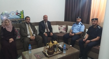 رئيس  نيابة غزة الثالثة  ومدير شرطة المحافظة يؤكدان على تعزيز التعاون الاجرائي لترسيخ العدالة وتحقيق الأمن والاستقرار المجتمعي