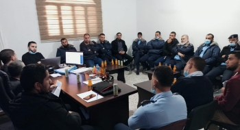 نيابة رفح الجزئية  تختتم دورة مهارات وفنون التحقيق لضباط مركز شرطة رفح المدينة