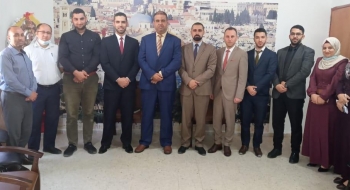 التفتيش القضائي يتفقد العمل بنيابة شمال غزة 
