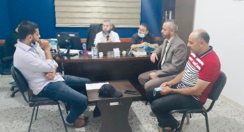  نيابة رفح الجزئية تعقد ورشة عمل مع ضباط مباحث المرور في المحافظة