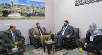 خلال زيارته لديوان النائب العام نائب نقيب المحامين يبحث مع النائب العام سبل التعاون والشراكة