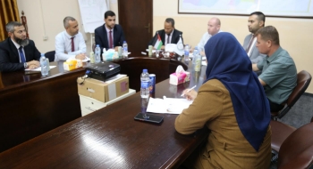 المكتب الفني يلتقي بنيابة رفح  للنهوض بجودة الأداء الفني ويشيد بسرعة انجازها لقضايا التي تمس الاستقرار المجتمعي