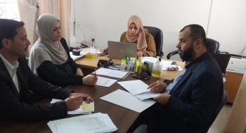 دائرة التخطيط وتطوير الأداء المؤسسي تعقد لقاءات مركزية مع النيابات والدوائر الإدارية والفنية في النيابة العامة