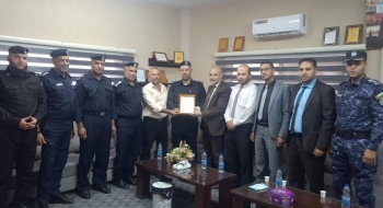 نيابة الوسطي الجزئية تستقبل وفداً من الإدارة العامة للمباحث العامة بالمحافظة الوسطى