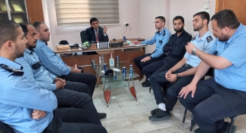 نيابة خانيونس الجزئية  تعقد دورة مهارات وفنون التحقيق الجنائي لمركز شرطة خانيونس