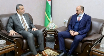 النائب العام يستقبل وفد من شركة الاتصالات الفلسطينية بالتل ويؤكد على إسناد القطاع الخاص