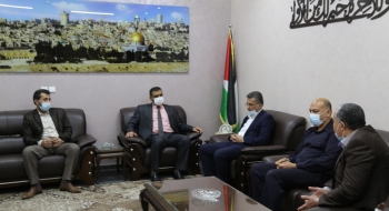 النائب العام يناقش مع جمعية تجار الألبسة  دعم وإسناد الاقتصاد الوطني