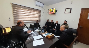 رئيس نيابة المؤسسات ومكافحة الفساد وجرائم الأموال يجتمع مع مدير المباحث الرقمية