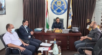 التفتيش القضائي يجري زيارات تفتيشة علي مراكز شرطة محافظة شمال غزة