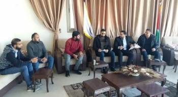 وكيل نيابة شرطة الرضوان وإدارة مباحث المركز يناقشان تعزيز وسائل جمع الاستدلالات و تعقب الجريمة