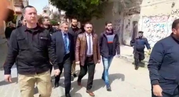 النائب العام يُشرِف على إعادة تمثيل مسرح جريمة مقتل المواطن (محمد جهاد وادي)