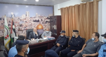 مدير نيابة الوسطي  يستقبل مدير شرطة المحافظة ويؤكدان علي تعزيز التعاون الاجرائي وتجويد الخدمات العدلية
