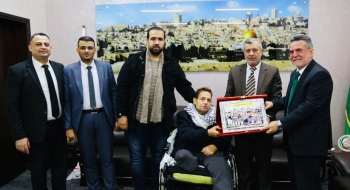 النائب العام يستقبل وفد رئاسة جامعة فلسطين 