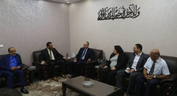 النائب العام يستقبل ثلاث مؤسسات حقوقية في لقاءات منفصلة