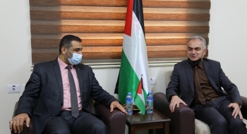 النائب العام ومدير عام وزارة الخارجية يبحثان آليات التشبيك والتعاون  مع مؤسسات العدالة الخارجية