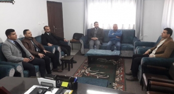 نيابة غزة الجزئية الأولى تعقد اجتماعاً مع قيادة مكافحة مخدرات غزة