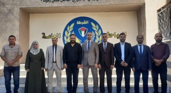 نيابة غزة الجزئية الثانية تجري زيارة تعاونية لدائرة مكافحة الجرائم الإلكترونية في المباحث العامة