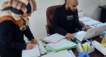 دائرة الأرشيف المركزي تعقد جولة تفقدية لكل من نيابة الوسطى وخانيونس ورفح