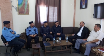 نيابة غزة الجزئية الثالثة تنظم جولة لمراكز شرطة غرب محافظة غزة