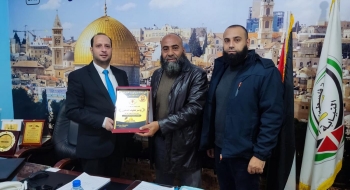 نيابة الوسطى الجزئية تستقبل وحدة التنسيق لسرايا القدس