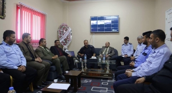 خلال زيارته للإدارة العامة لشرطة المرور
