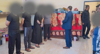 وكيل نيابة دير البلح الكلية يتفقد أوضاع النزلاء بمركز اصلاح والتأهيل المركزي