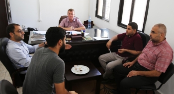 المكتب الفني في النيابة العامة يعقد ورشة عمل مع وزارة الأشغال العامة والدفاع المدني لوضع رؤية وآلية لتنظيم العمل في المصاعد الكهربائية