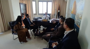 رئيس نيابة غزة الكلية يعقد اجتماعه الأول بأعضاء النيابة ورئيس قلمها