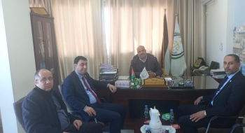 التفتيش القضائي في النيابة العامة يُجري زيارة إلى نيابة غزة الكلية