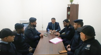 نيابة الوسطى الجزئية تُجري جولة تفتيشية على مركز شرطة دير البلح