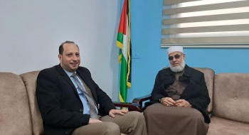 نيابة الوسطى الجزئية تستقبل نائباً من المجلس التشريعي الفلسطيني