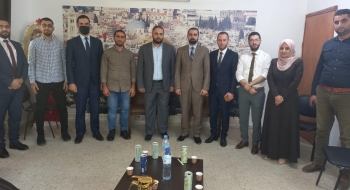 نيابة الشمال الجزئية تجتمع بقسم المصادر الفنية في المباحث العامة 