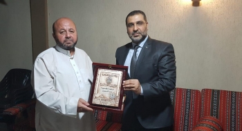 خلال زيارته التكريمية لقائد عام الشرطة الفلسطينية السابق النائب العام: الشرطة الفلسطينية درع الوطن، وذراع النيابة العامة في انفاذ القانون