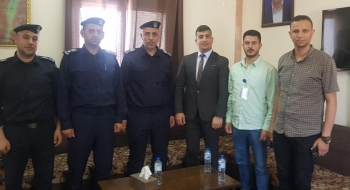 دائرة الشيكات بنيابة غزة الجزئية الثالثة تنظم زيارة لمركز شرطة الشاطئ