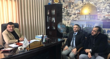 نيابة غزة الجزئية الأولى تجتمع مع المكتب الفني في النيابة العامة